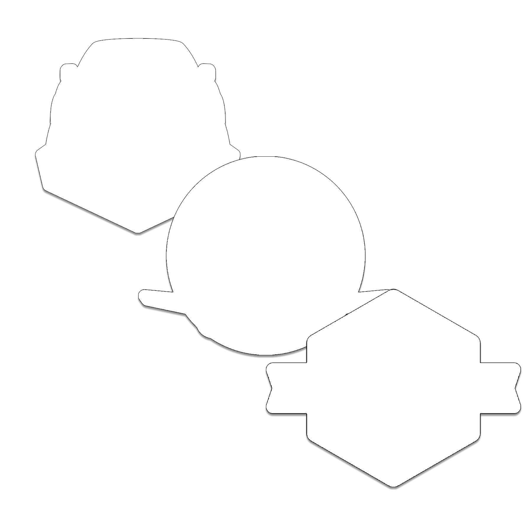 White Blank